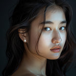 Смарагдові сережки-гвоздики