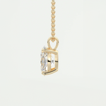 Намисто з овальним діамантом