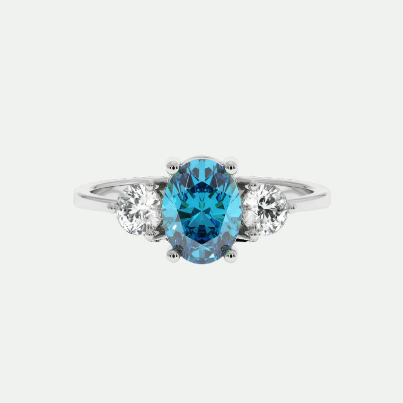 Classic Diamond 3 Stone Ring