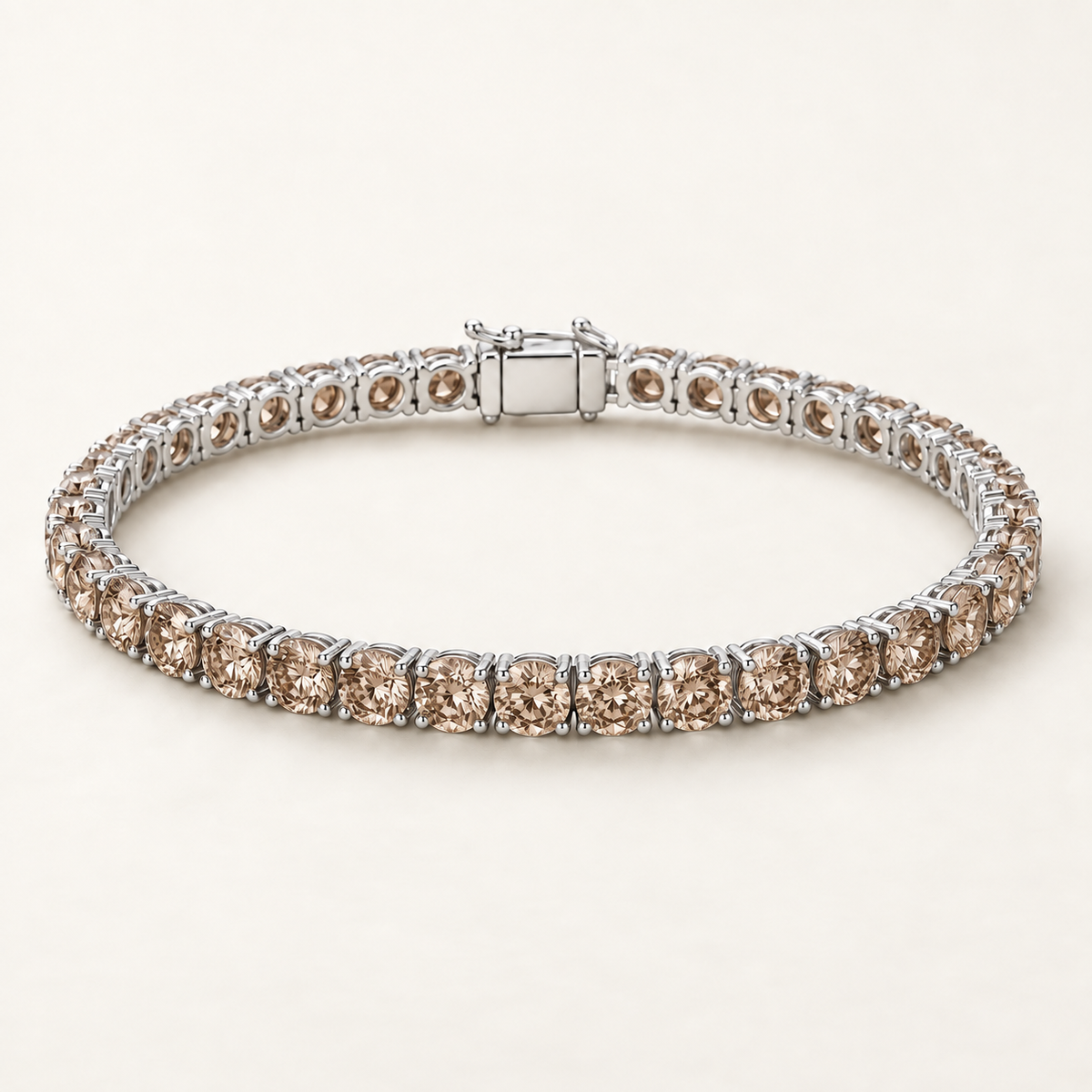 Remuse statement — Champagne, Sterling Silver. AI design visualization; final specifications pending sample approval.