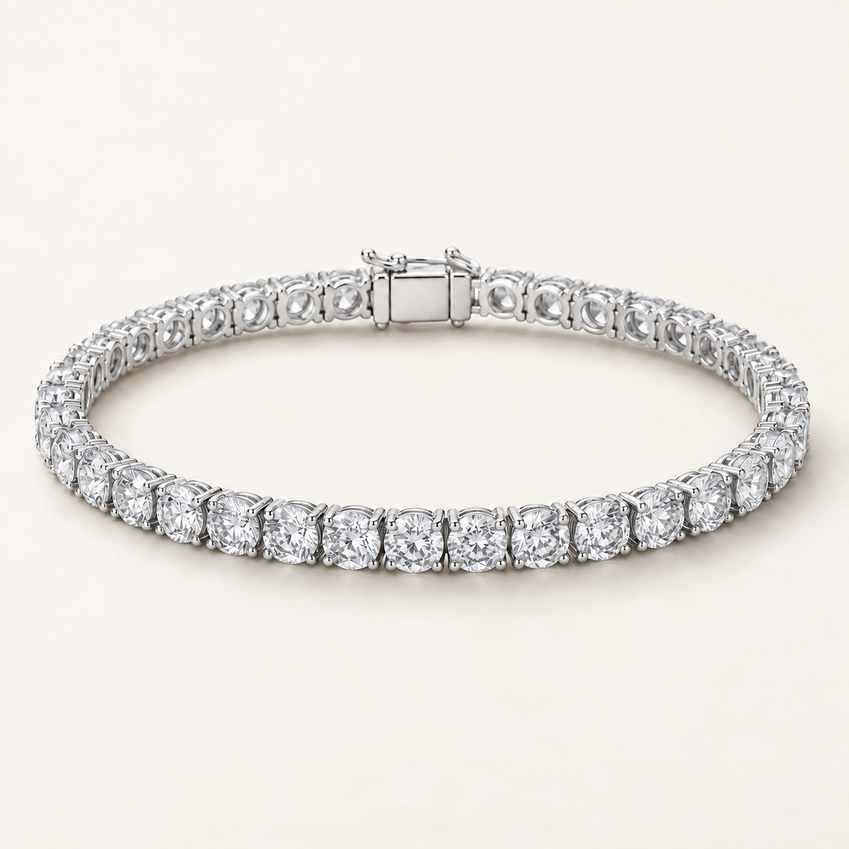 Remuse statement — White, Sterling Silver. AI design visualization; final specifications pending sample approval.